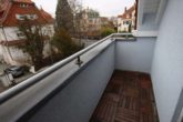 Balkon Schlafzi. 2 - 3 ZKB, 85m², zentrumsnah mit Terrasse, 2 kl. Balkonen u. Tiefgaragenstellplatz