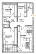 Grundriss - Schönes Wohnen in Sandhausen: 3 ZKB, 91m², mit Sonnenbalkon und Tiefgaragenstellplatz