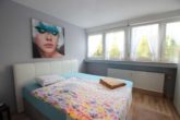 Schlafzimmer - Schönes Wohnen in Sandhausen: 3 ZKB, 91m², mit Sonnenbalkon und Tiefgaragenstellplatz