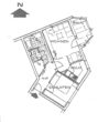 Grundriss - Für Kapitalanleger: 2- Zimmer-Wohnung mit Balkon und Tiefgaragenstellplatz in Leimen